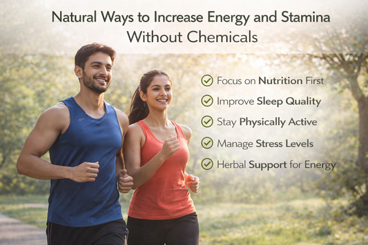 Natural Ways to Increase Energy and Stamina Without Chemicals
